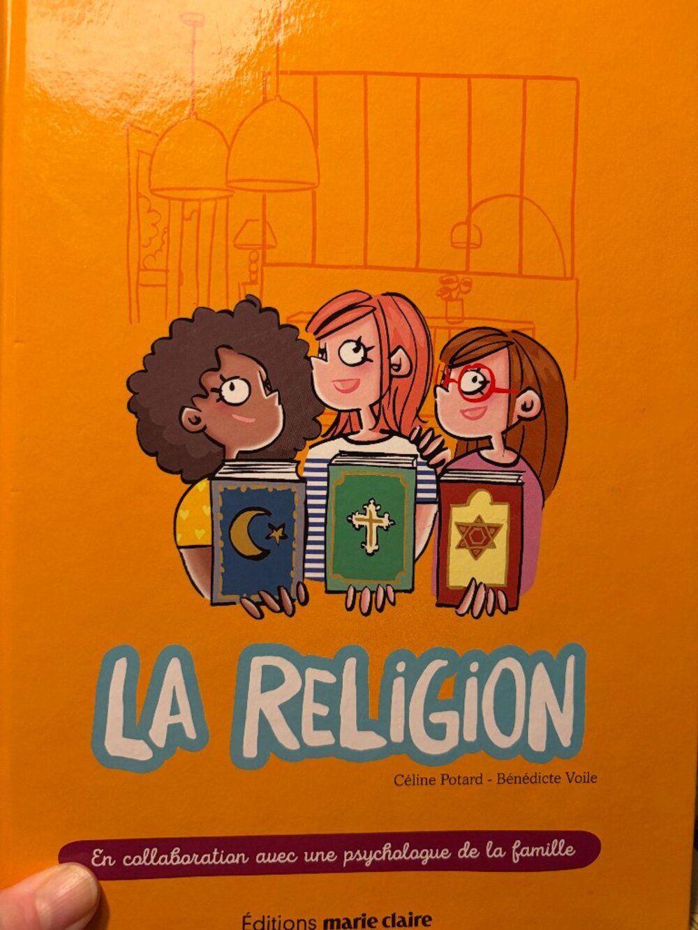 🌍 FRENCH Kids School Life & Diversity Book: La Religion (Marie Claire)